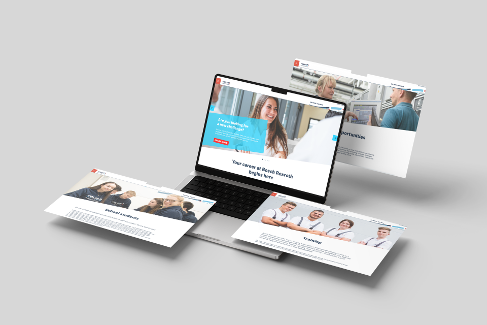 customer journey and brand consistency applied to web pages in situ