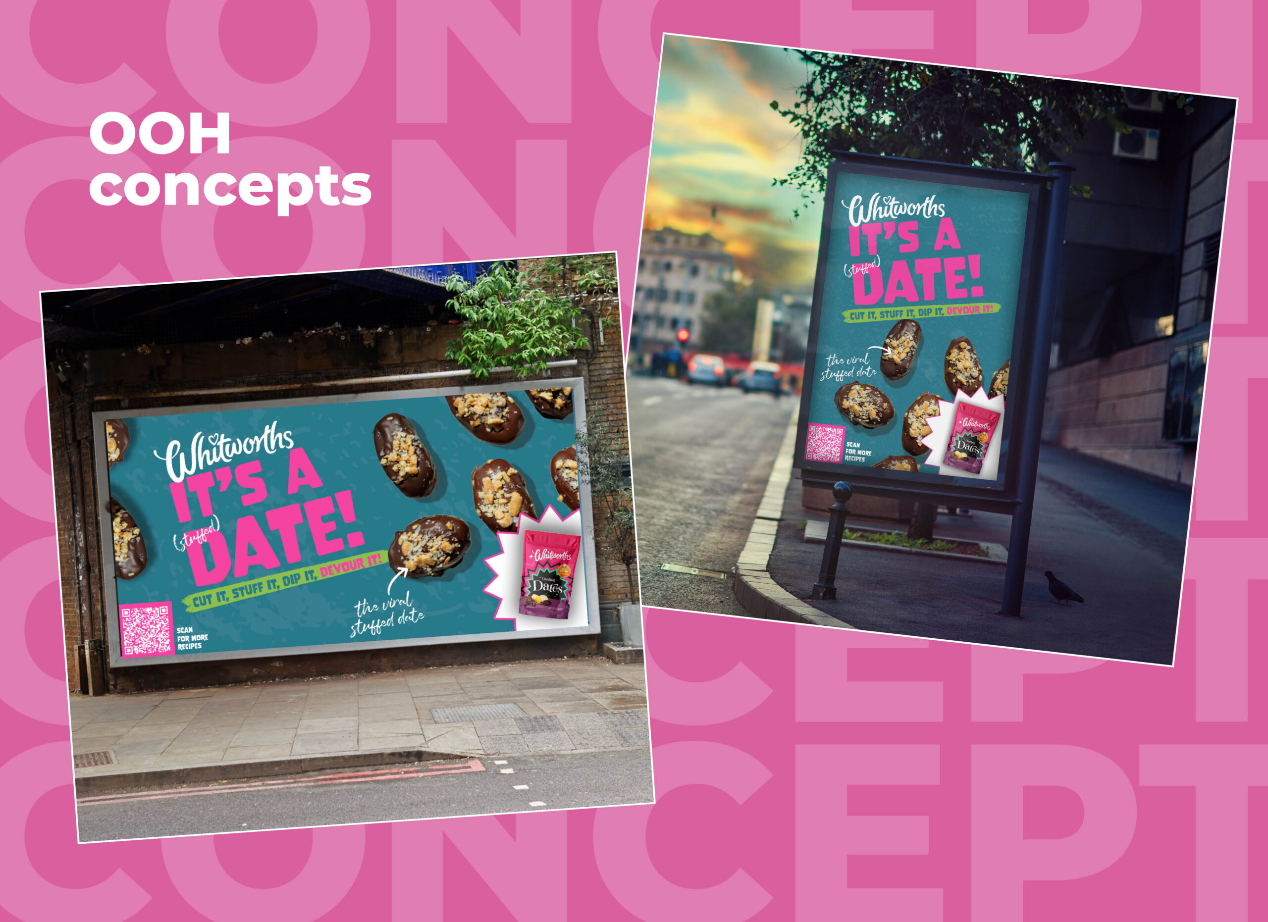 OOH concepts for Whitworths