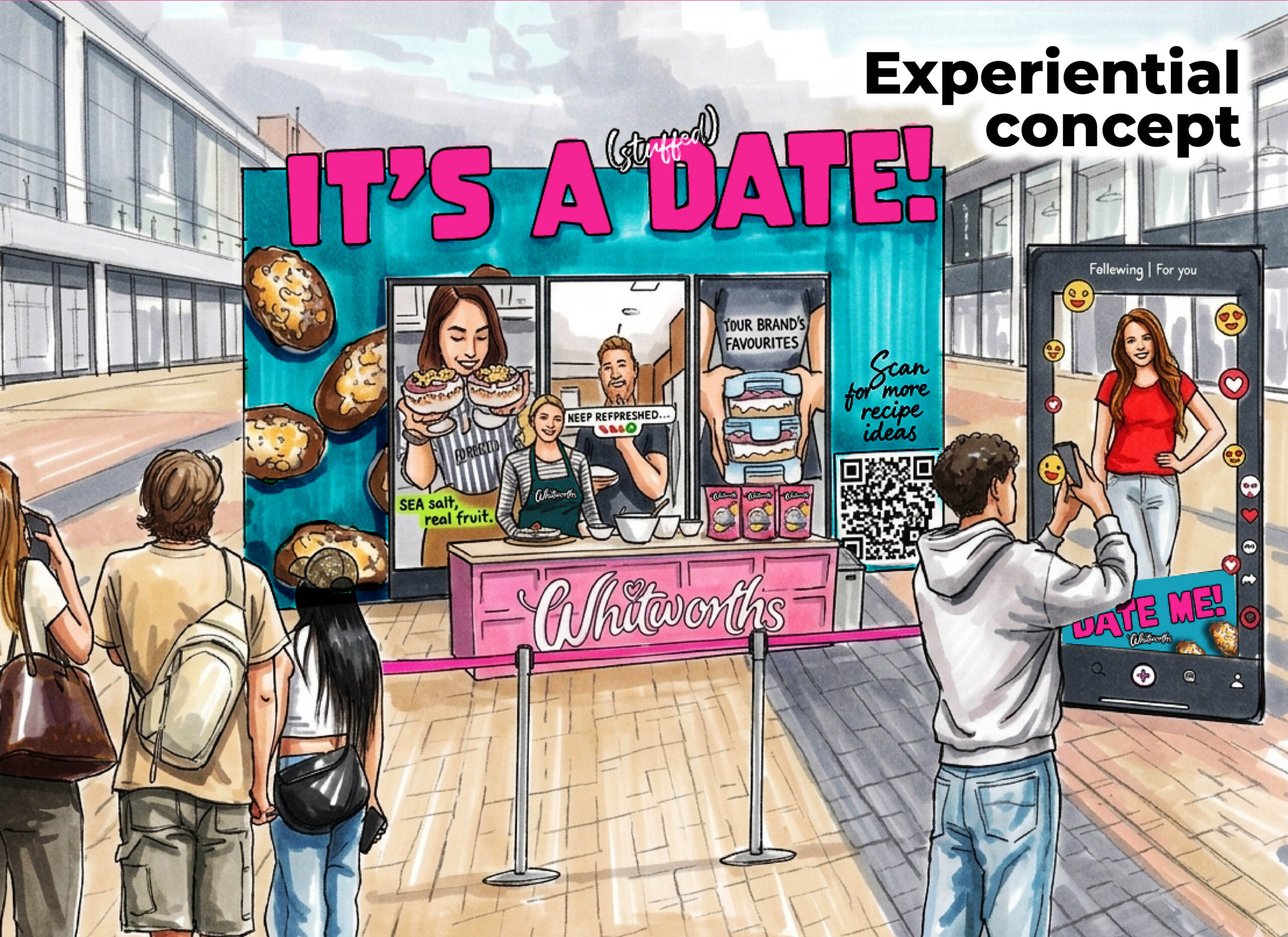 Experiential concept for Whitworths