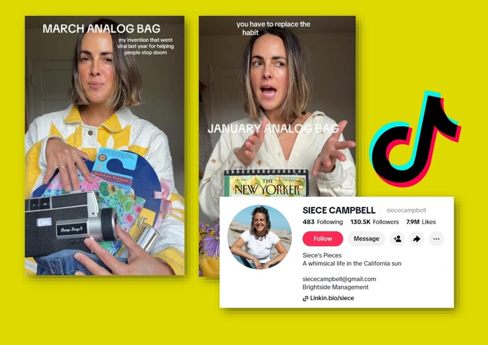 Analogue tote bag