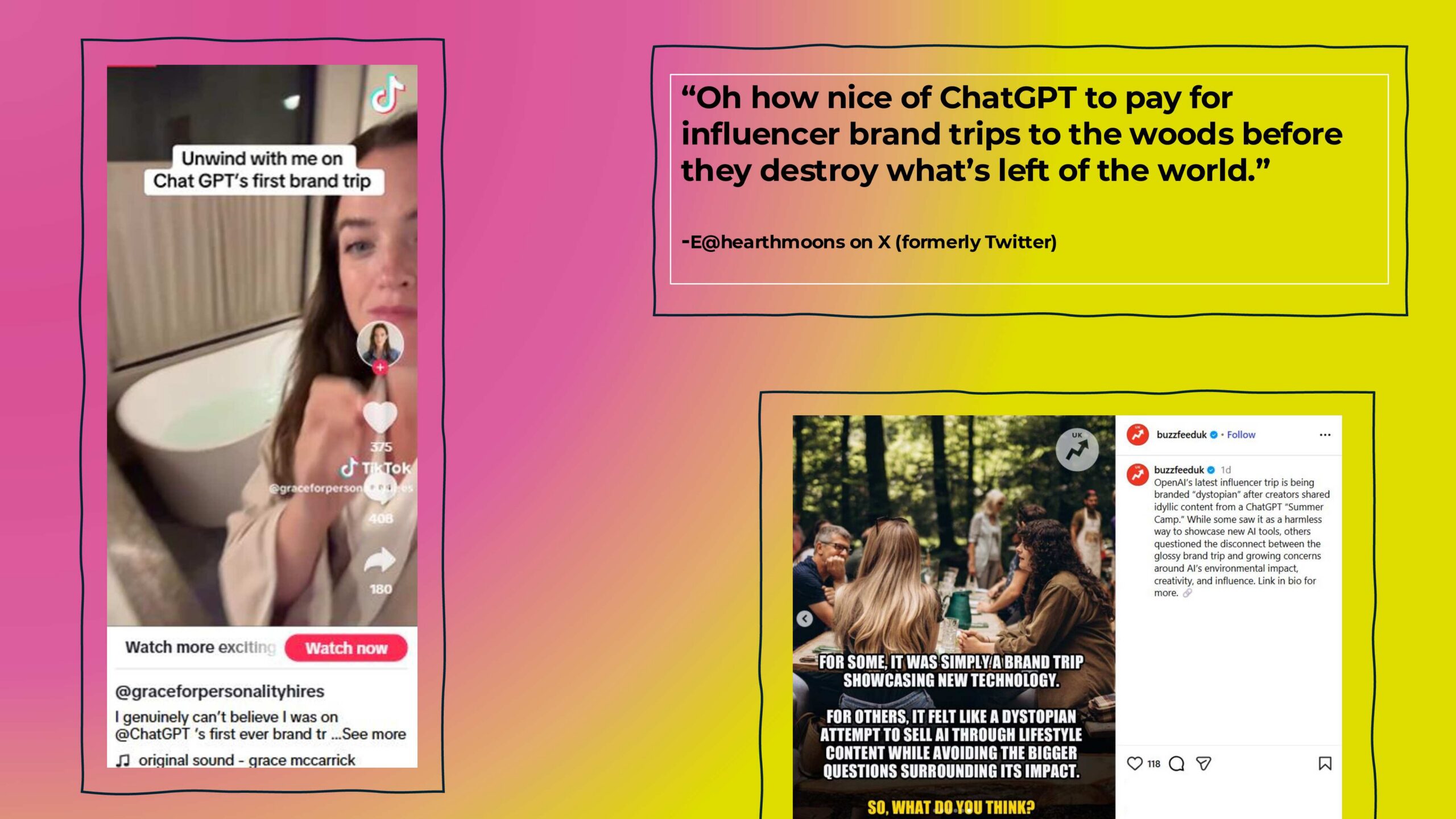 Influencer marketing online comments as AI trust declines along with Consumer trust